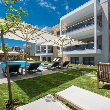 Sea Wind Luxury Apartments With Pool Kassandra Halkidikι Néa Fókaia Kültér fotó